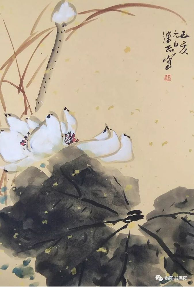 黄杰志 花鸟画作品欣赏