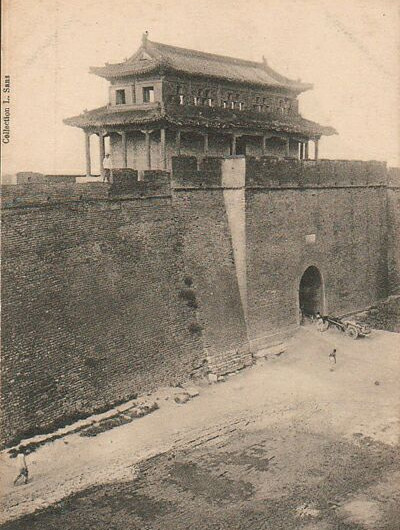 老照片:1901年的古城正定,真是感叹岁月沧桑啊!