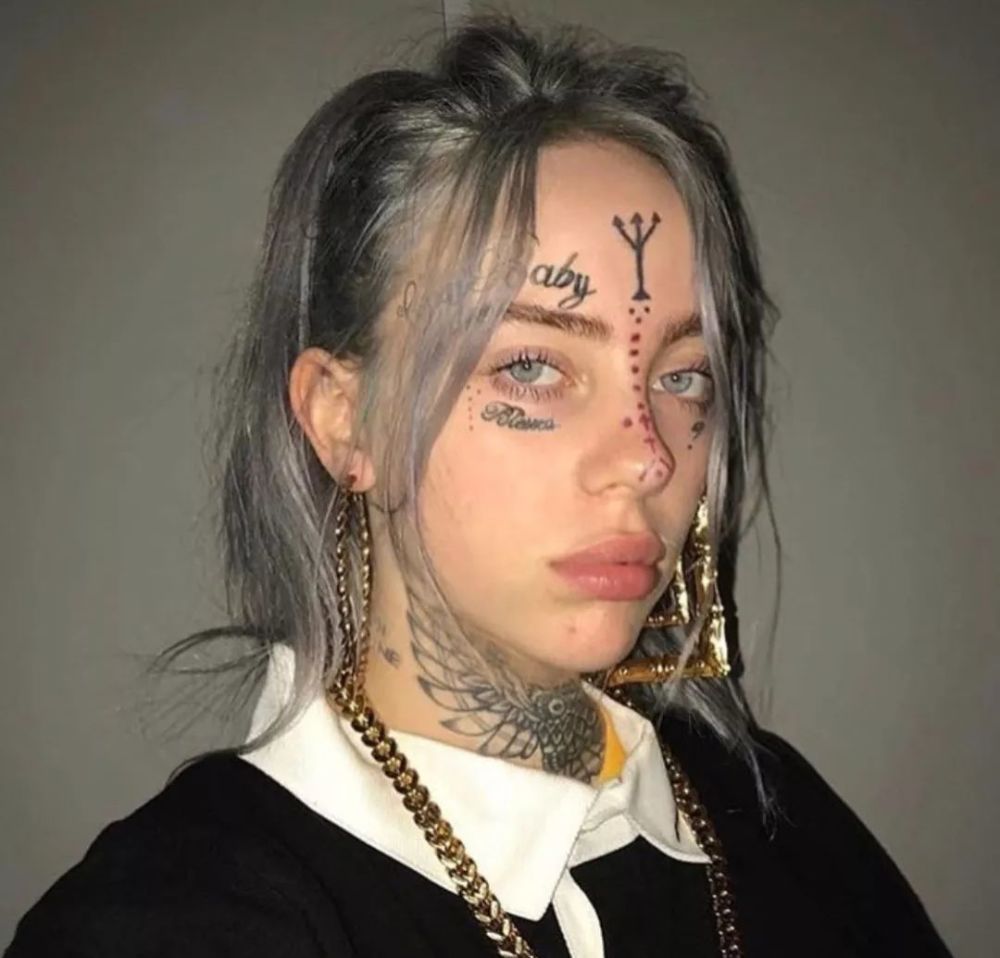 鄙视vans,口吞蜘蛛的未成年音乐才女 billie eilish