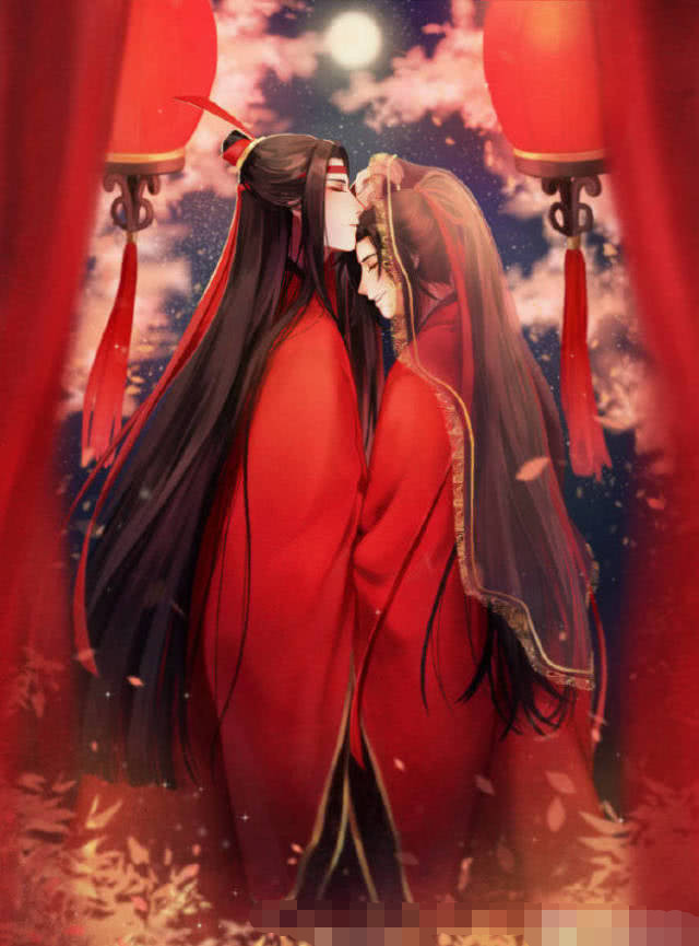 《魔道祖师》忘羡大婚,画面太刺激!