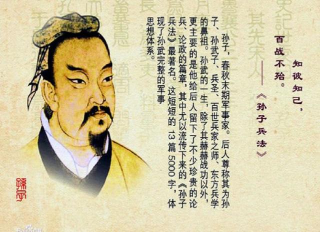 孙武子像  图片来自网络