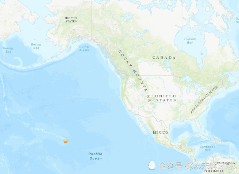 美国地质调查局称:夏威夷一座火山发生5.3级地震