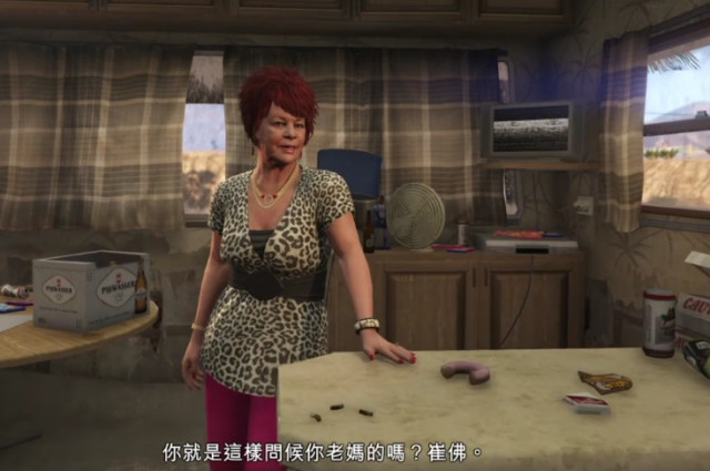 《gta5》崔佛的幻想世界彩蛋,母亲被抓后精神分裂严重!