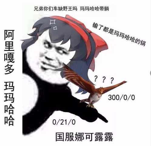 沙雕网友表情包:王者荣耀全位置国服系列表情包,我李白贼6辽!