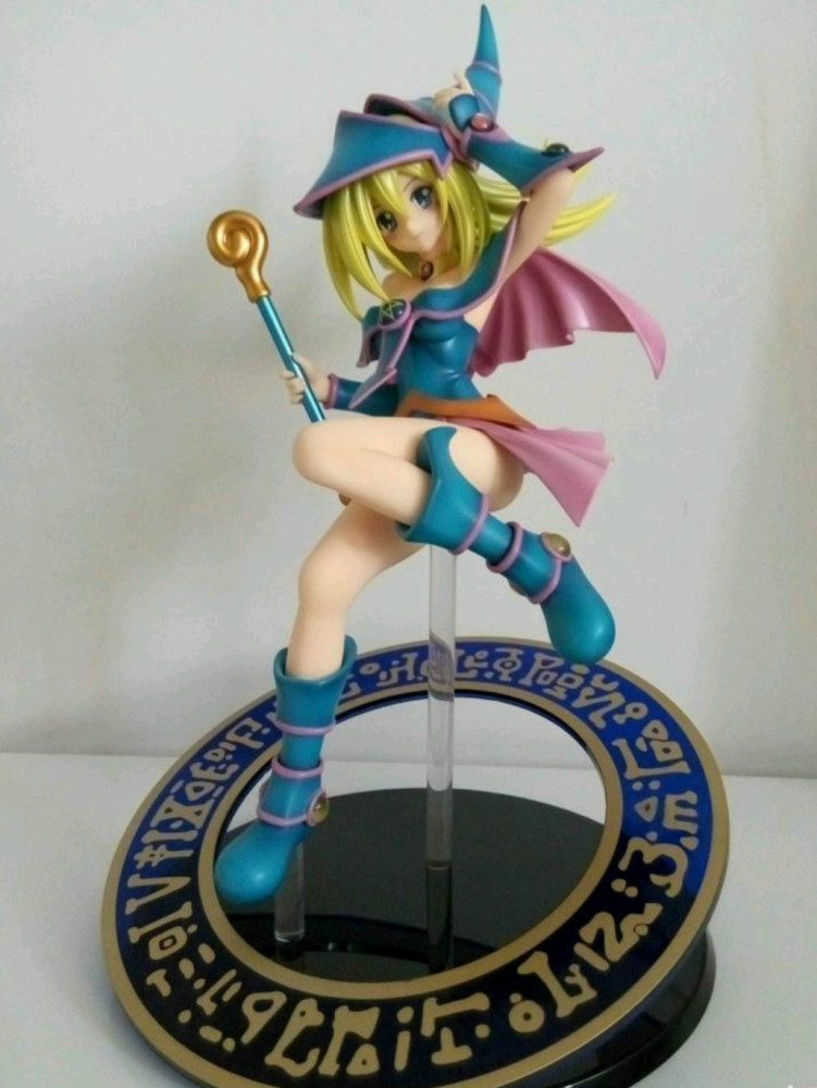 怪兽中的女神级,游戏王黑魔导女孩手办,并肩战斗吧法老王!
