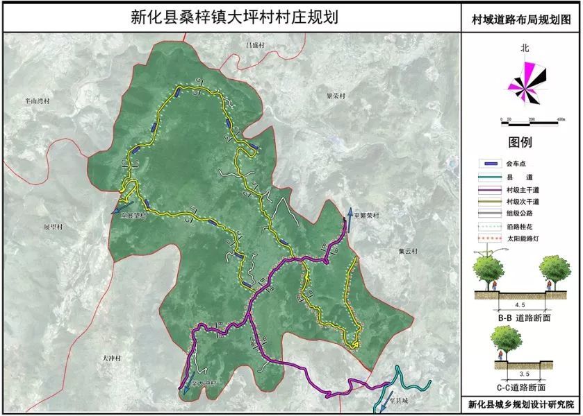 新化县桑梓镇大坪村村庄规划