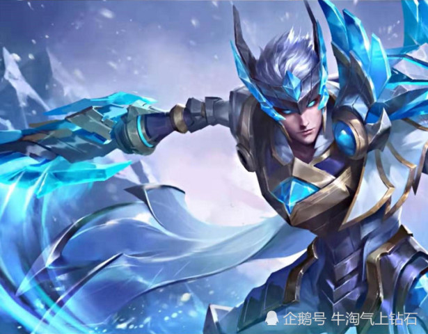 赵云冰雪皮肤原画预览,新战令80级获取,网友:辟谣女娲