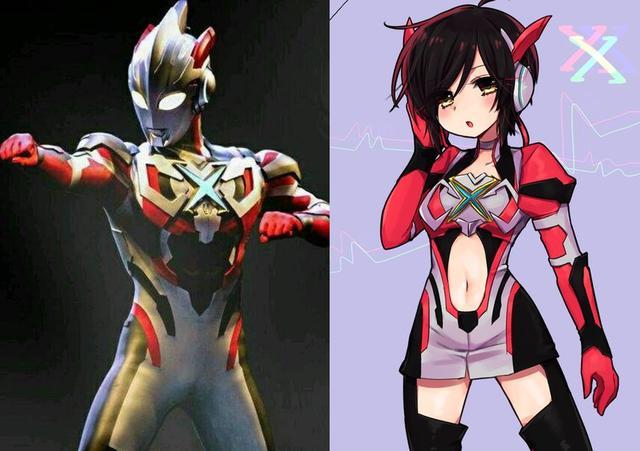 奥特曼娘化一个比一个美,还真有点把持不住,贝利亚
