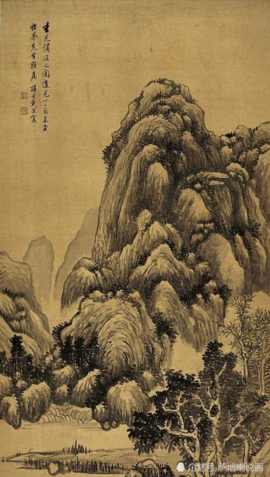 清代中后期杭州画家戴熙山水画作品欣赏