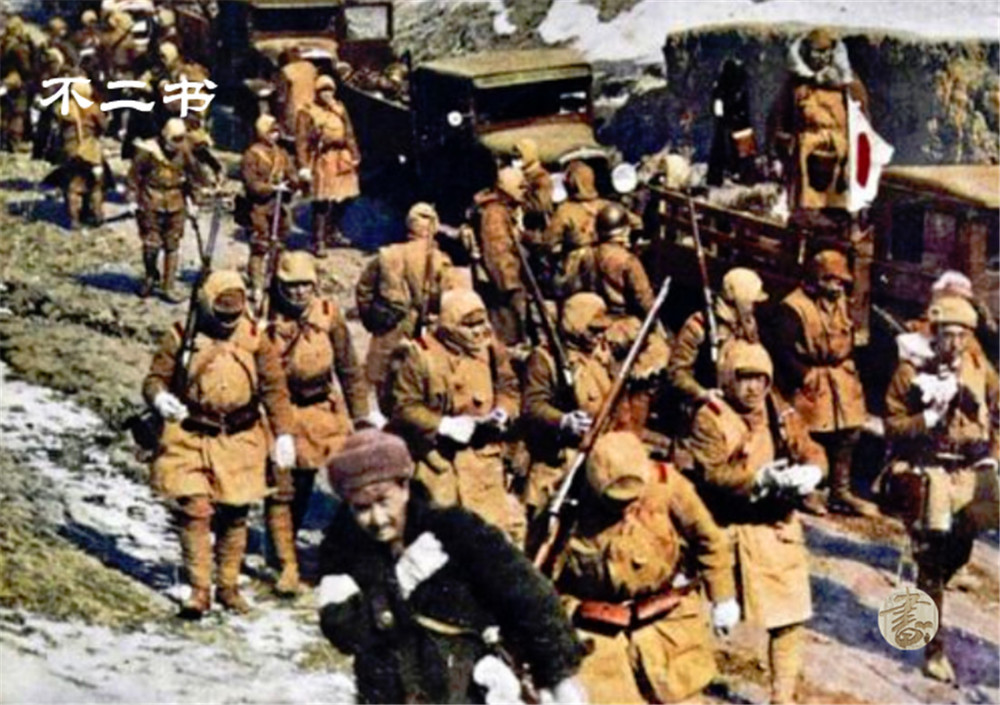 二战日军老照片:这些色彩展现了恶魔的侵略之路