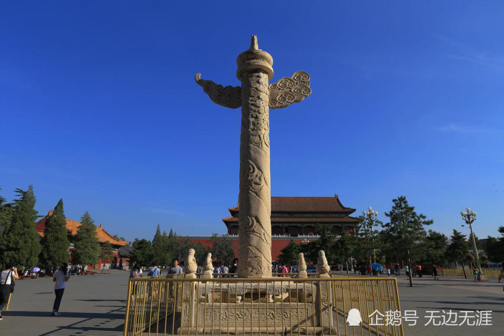 天安门前那跟20顿重,500多年历史的柱子,到底是干嘛用