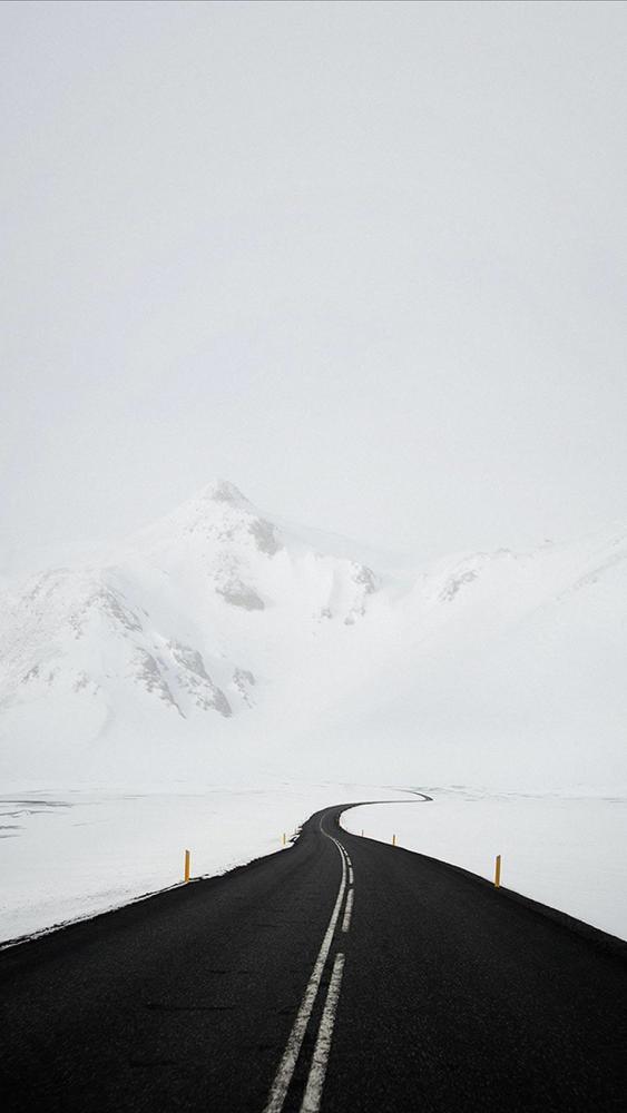 ins·公路系壁纸:我曾经跨过山和大海,也穿过人山人海