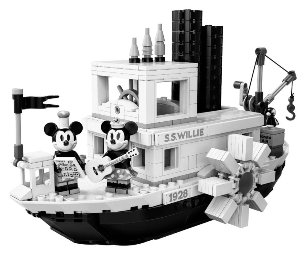 开船喽!汽船威利号 lego ideas steamboat willie (21317) 正式公布