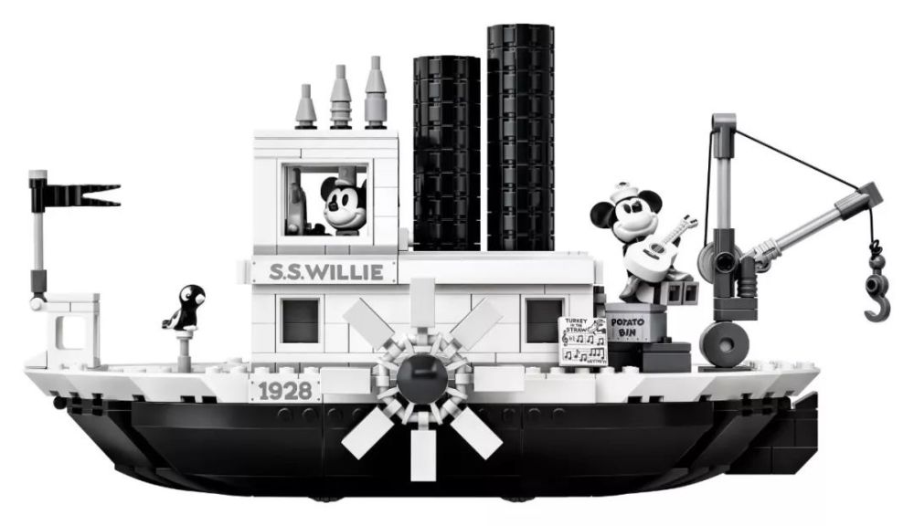 开船喽!汽船威利号 lego ideas steamboat willie(21317 正式公布