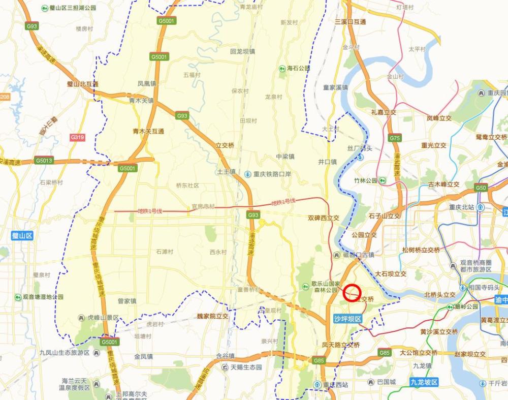 重庆轨道交通环线的沙坪坝站战略地位很高,但换乘通道