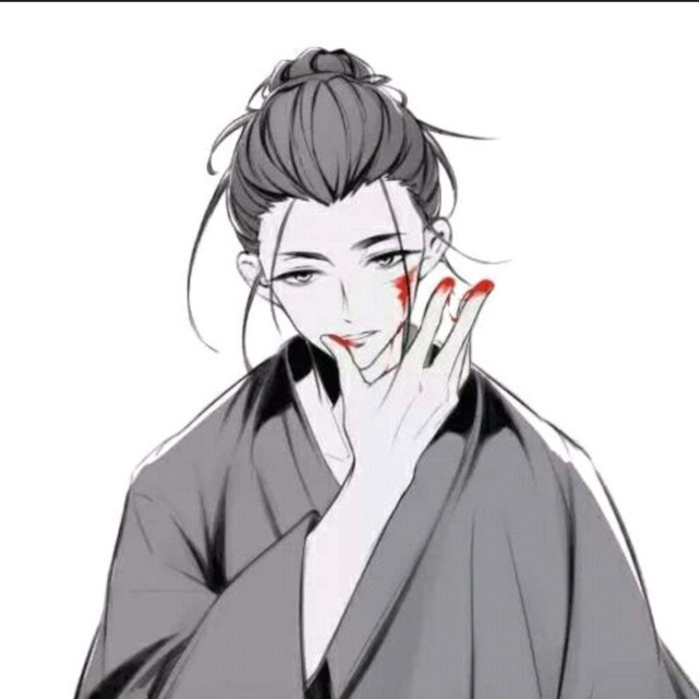 风华茂·古风·男生头像:"我愿三江化成酒,浪来一口喝