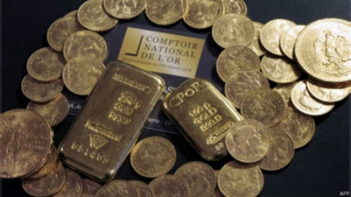 飞来横福:法国男子继承房产发现大量黄金(图)