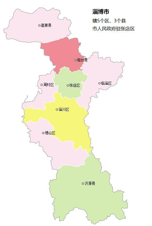 2018年淄博各区县经济排名:张店区第一,沂源县人均最少
