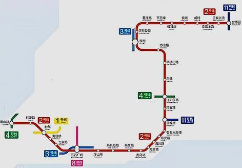 青岛地铁4号线,30.9公里设25站,计划2021年全线通车