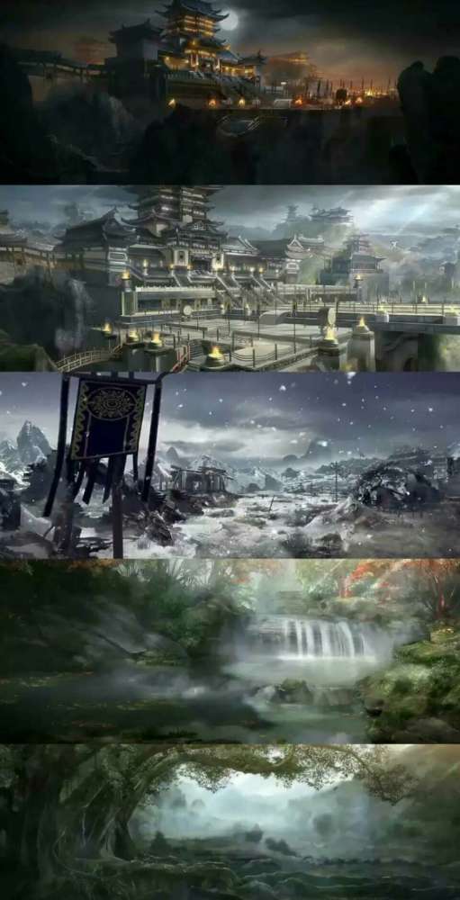 《魔道祖师》莲花坞,云深不知处,夷陵,兰陵,岐山,超美风景图