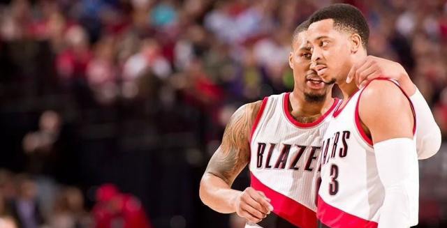 看看开拓者利拉德和麦科勒姆,就知道最高的nba球员什么样的?