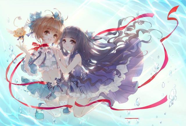 《魔卡少女樱》初代萌王小樱的官方cp竟是知世!小狼是