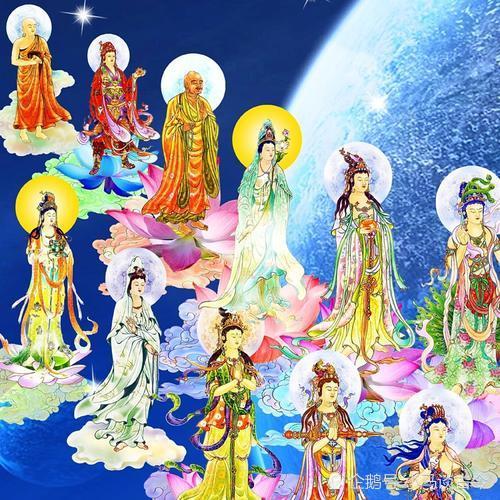 佛教全佛图,随喜功德,见者得福