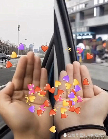 异地恋"花式撒糖"拍照手势,隔空也能"秀"一波,太甜了!