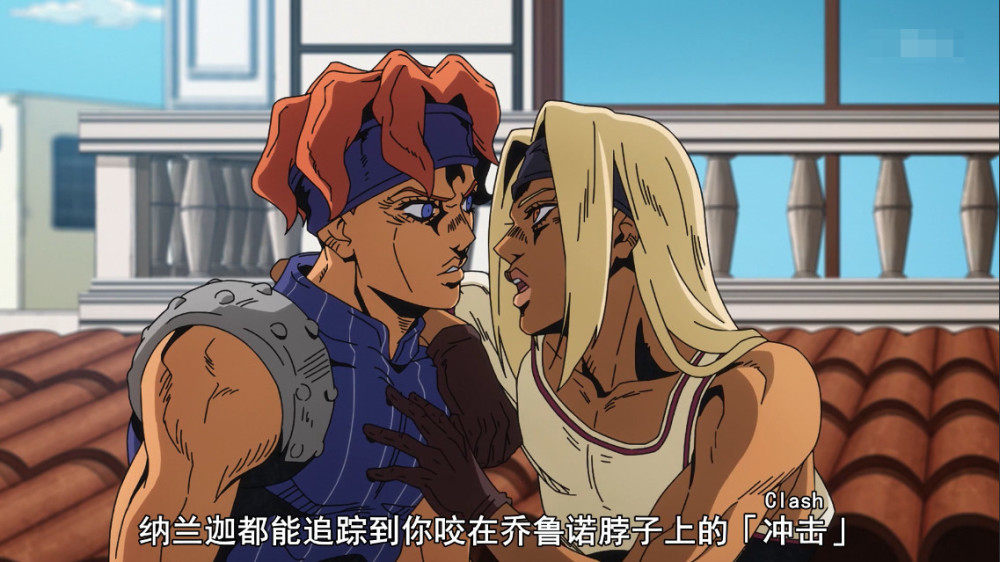 jojo黄金之风:亲卫队提查诺和史克亚罗是真爱,小飞机太帅!