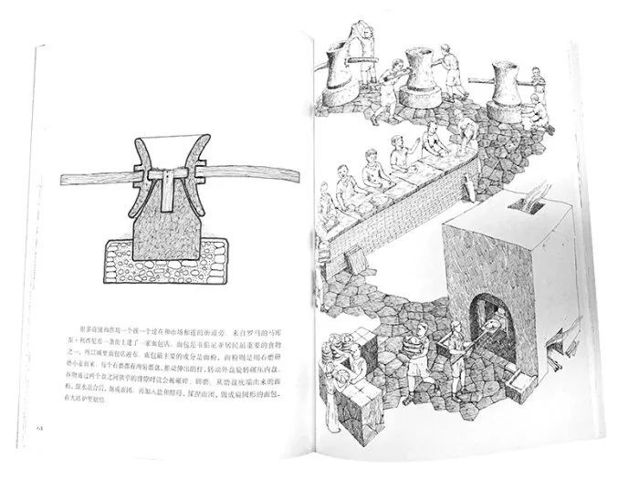 在罗马,赫库兰尼姆古城以及庞贝古城等地进行过调查和学习