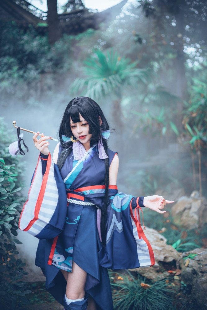 阴阳师烟烟罗cosplay 哎呀,你好像喜欢被欺负呢