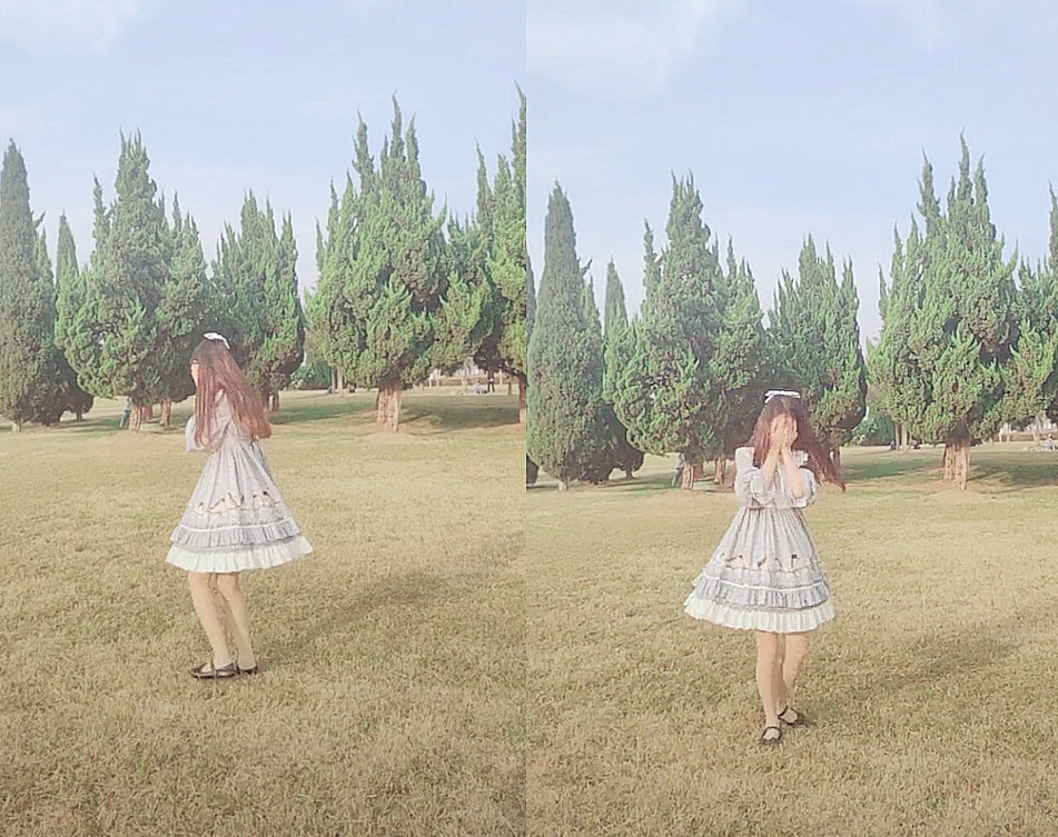 同样是转圈圈:jk装a级,洛丽塔s级,而汉服ss级"美炸了"