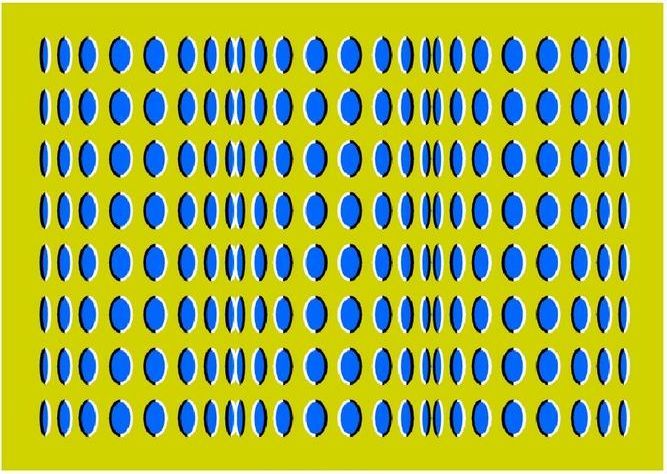 3,下面这张图,你看到的是静止的图片还是会动的图片?