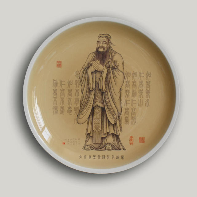 中国刻瓷 大师作品