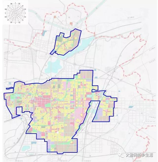 新乡市中心城区四线规划来了!