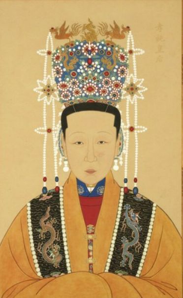 朱常洛及孝元皇后,朱由校生母孝和皇后,朱由检生母孝纯皇后▲明熹宗