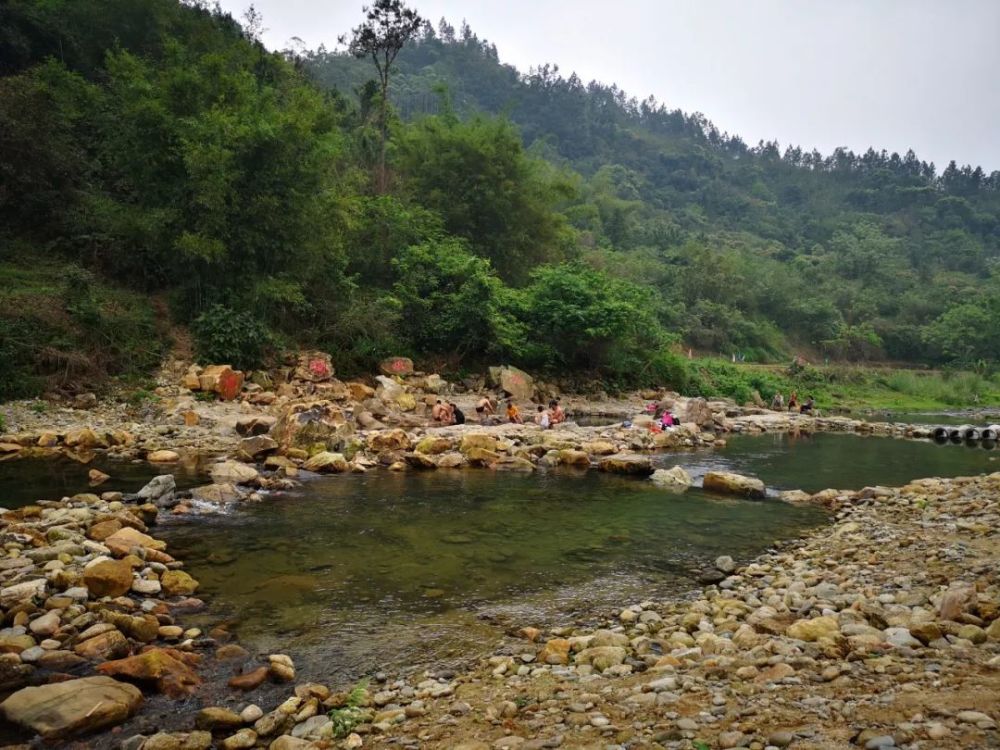 三甲镇,村民,热水自然村,阳春市,山坪村,春暖花开,温泉