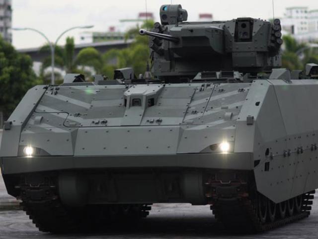 新加坡重金自研装甲车,火力性能