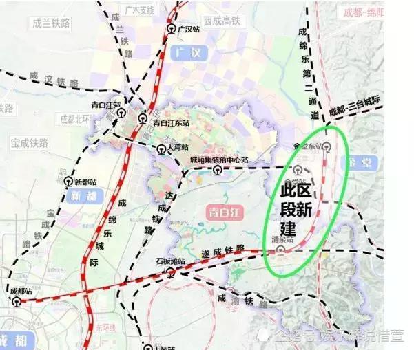 青白江未来交通规划!涵盖轨道交通,高速,客运铁路等史