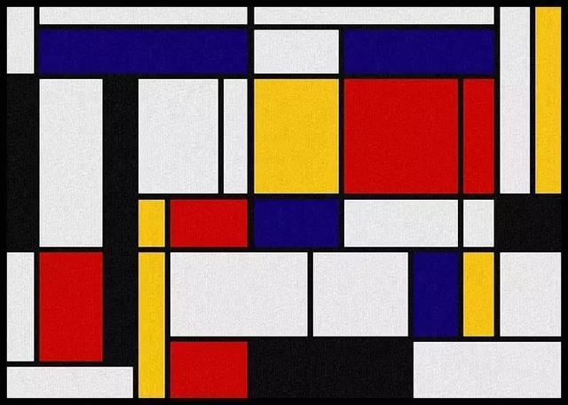 他笔下的红黄蓝彩色方块,是设计师们的爱-走近蒙德里安