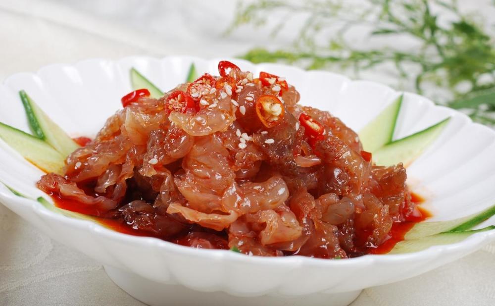 美食图片欣赏——经典酸辣开胃菜老醋蛰头04