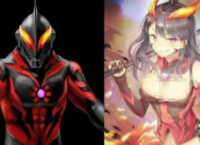 怪兽也可以娘化:娘化前vs娘化后,奥特曼都受不了!