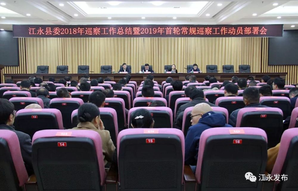县委常委,纪委书记,监委主任唐阳陵通报2018年巡察工