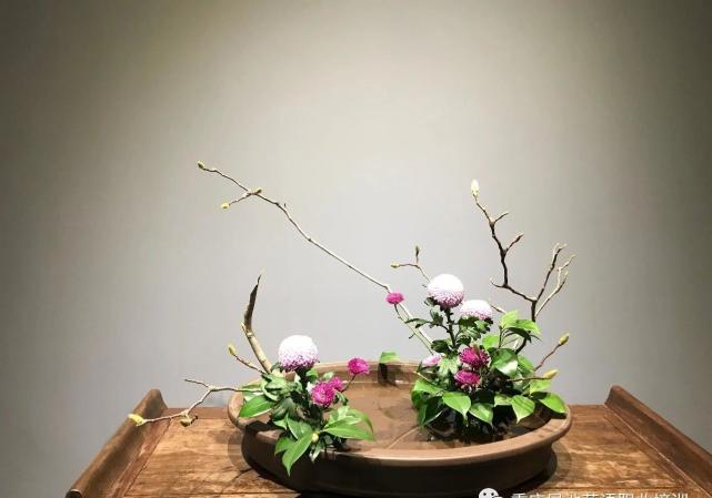 中式插花-易花道 作品