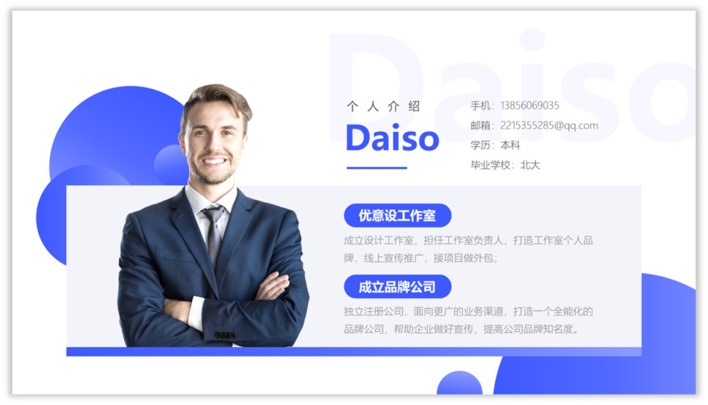 新玩法,分享一个超级酷炫的ppt人物介绍排版技巧,值得