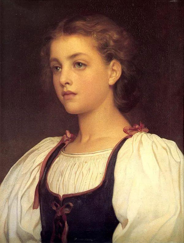 不一样的西洋美女油画,魅力无穷——莱顿作品欣赏!