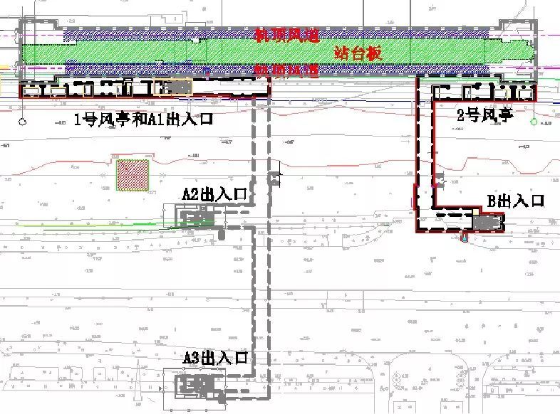 地铁2号线南庄3个站点出入口分别在