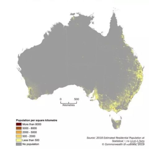 澳大利亚人口密度较_澳大利亚人口分布图(3)