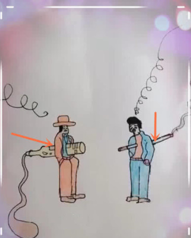 成语什么躬屈膝_成语故事简笔画(5)