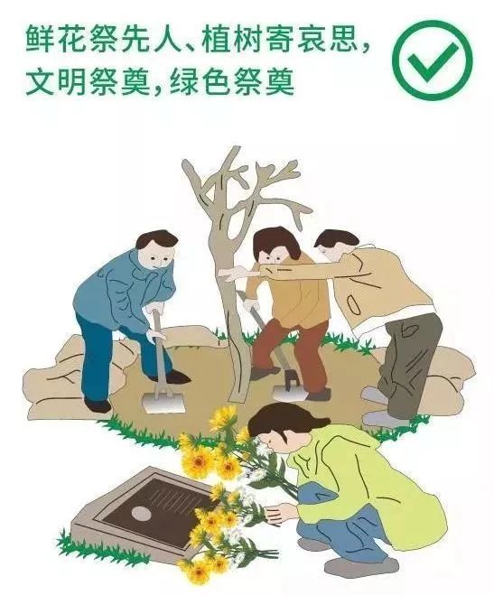 移风易俗 文明祭扫 让清明更"气清景明"